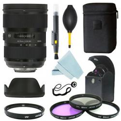Sigma 24-35mm f/2 DG HSM Art Lens for Nikon F + Filter Kit + Accessory Kit