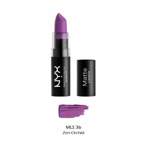 NYX Matte Lipstick - Silky Matte Finish MLS36 ZEN ORCHID