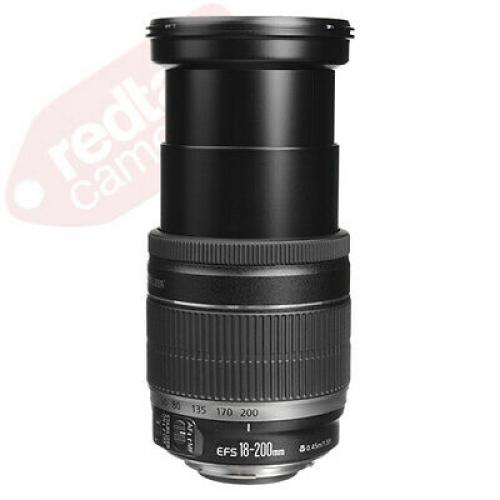 Canon EF-S 18-200mm f/3.5-5.6 IS Lens + Filter Kit + Lens Hood + Cap Kepper