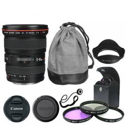 Canon EF 17-40mm f/4L USM Lens + Deluxe Accessory Kit