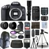 Canon EOS 850D / T8i DSLR + 6 Lens 18-55mm, 70-300mm, 50mm, 500mm + 24GB PRO KIT