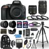 Nikon D5600 Digital Camera + 18-55mm VR + 70-300mm + 30 Piece Accessory Bundle