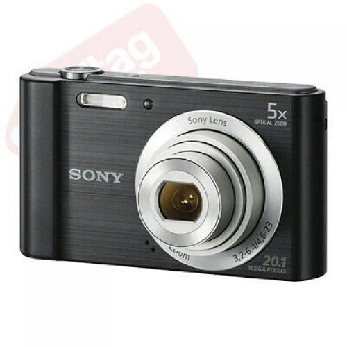 Sony Cyber-shot DSC-W800 20.1MP Digital Camera 5x Optical Zoom Silver