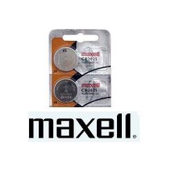 2 Maxell Lithium Battery CR2025 2025 3V Fast USA Ship