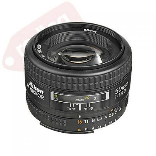 Nikon AF NIKKOR 50mm f/1.4D Autofocus Lens