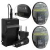 2 Battery Packs EN-EL14 + Charger for Nikon D5300 D5200 D5100 D3300 D3200 D3100