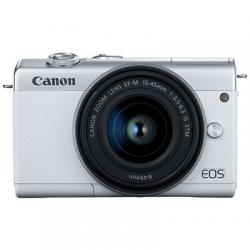 Canon EOS M200 Mirrorless 4K Digital Camera with 15-45mm EF-M IS STM Lens White