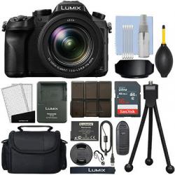 Panasonic Lumix DMC-FZ2500 20.1 MP 4K Digital Camera 20x Optical Zoom + 16GB Kit