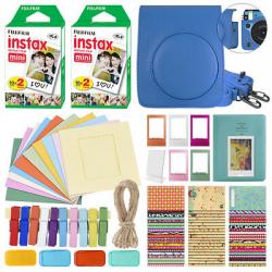 Fuji Instax 40 Sheet Film + Deluxe Stylish Kit for Fujifilm Mini 70 All Colors