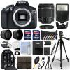 Canon EOS Rebel T6 DSLR Camera + 18-55mm IS Lens + 24GB Multi Accessory Bundle