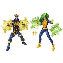X-Men Marvel Legends Havok and Polaris EXCLUSIVE 6-Inch Action Figures