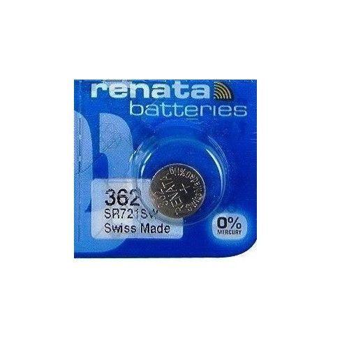 362 RENATA WATCH BATTERIES SR721SW New packaging Authorized Seller