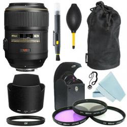 Nikon AF-S VR Micro-NIKKOR 105mm f/2.8G IF-ED Lens + Filter Kit + Accessor kit