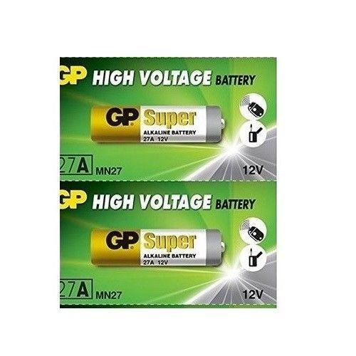 2 pc GP 27A MN27 GP27A L828 A27 12v battery NEW Expiration date 2019