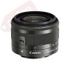 Canon EF-M 15-45mm f/3.5-6.3 IS STM Lens Graphite + Deluxe Accessory Kit