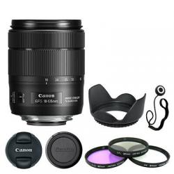 Canon EF-S 18-135mm f/3.5-5.6 IS USM Lens + Deluxe Accessory Kit