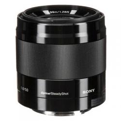 Sony E 50mm f/1.8 OSS Lens Black SEL50F18/B