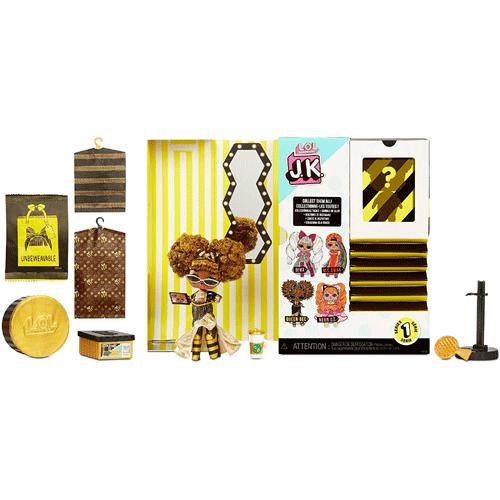 L.O.L. Surprise! J.K. Queen Bee Mini Fashion Doll with 15 Surprises