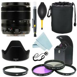 Fujifilm XF 18-55mm f/2.8-4 R LM OIS Zoom Lens + Filter Kit + Accessory Kit