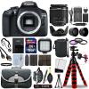 Canon EOS T6 / 1300D DSLR Camera with 18-55mm Lens + 16GB Mega Accessory Bundle