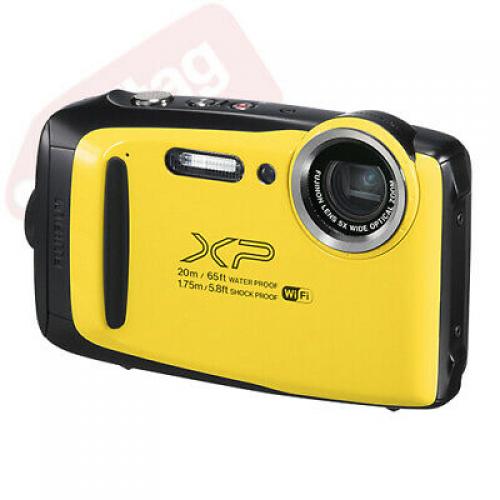 Fujifilm FinePix XP130 16.4MP Digital Camera White Full-HD Wi-Fi Bluetooth