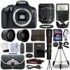 Canon EOS Rebel T6 DSLR Camera+ 4 Lens 18-55mm IS II+ 500mm + 16GB Telephoto Kit