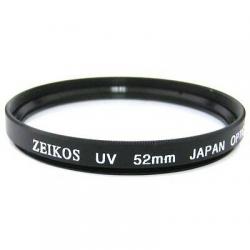 Zeikos 52mm UV Digital Multi-Coated Lens Glass Filter NEW