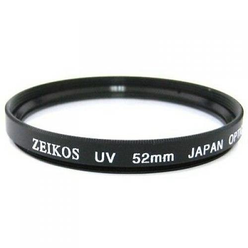 Zeikos 52mm UV Digital Multi-Coated Lens Glass Filter NEW