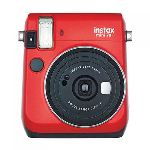 Fujifilm Instax Mini 70 Fuji Instant Film Camera Red