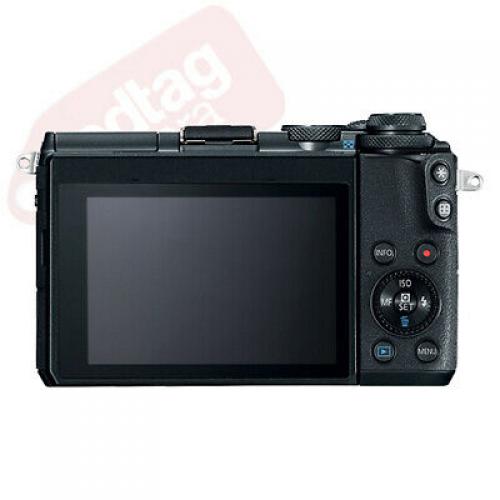 Canon EOS M6 Mirrorless Digital Camera with 15-45mm EF-M IS STM Lens Silver
