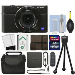 Sony Cyber-shot DSC-RX100 III 20.1MP Digital Camera 2.9x Optical Zoom + 16GB Kit