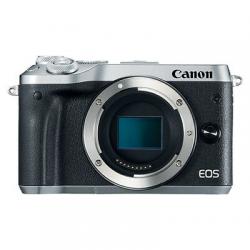 Canon EOS M6 Mirrorless 24.2MP Digital Camera Body Silver