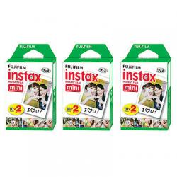 Fujifilm INSTAX MINI Fuji Instant Film 60 Sheets for Instant Cameras