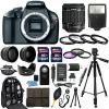 Canon EOS Rebel T3 1100D SLR Camera +18-55mm IS Lens + 30 Piece Accessory Bundle