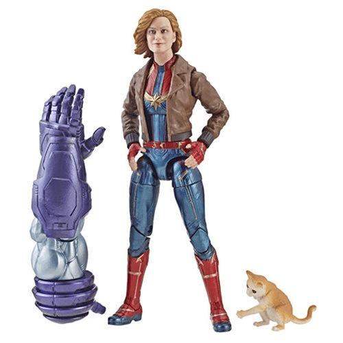Captain Marvel Marvel Legends Captain Marvel in Jacket (Kree Sentry BAF)