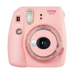 Fuji Instax Mini 9 Fujifilm Instant Film Camera with Clear Accents Purple