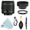 Nikon 18-55mm f/3.5-5.6G VR Lens + Accessories for D3400 D5500 D5600 D7200 D500