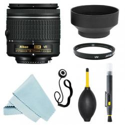 Nikon 18-55mm f/3.5-5.6G VR Lens + Accessories for D3400 D5500 D5600 D7200 D500