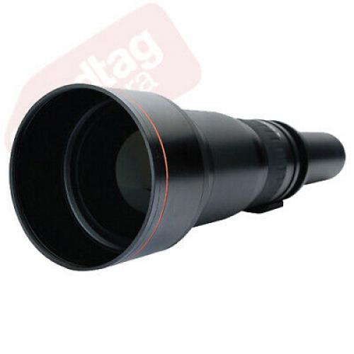 Vivitar 650-1300mm f/8 Telephoto Zoom Lens for T-mount