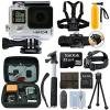 GoPro HERO4 Black Waterproof 4K Camera Camcorder + 32GB Action Bundle