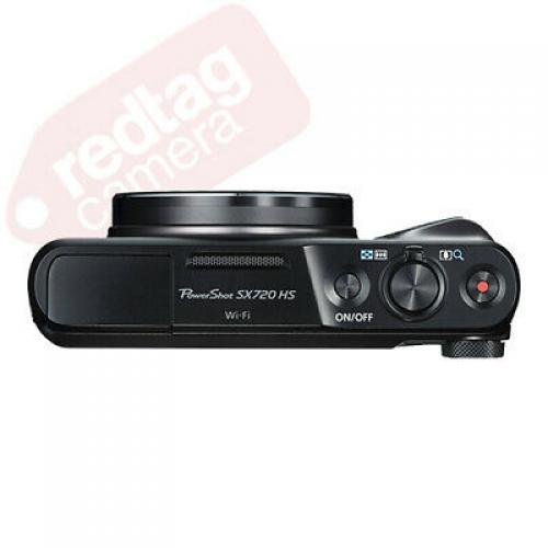 Canon PowerShot SX720 HS 20.3MP Digital Camera 40x Optical Zoom Black + 16GB Kit