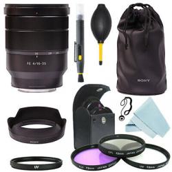 Sony Vario-Tessar T* FE 16-35mm f/4 ZA OSS Lens + Filter Kit + Accessory kit