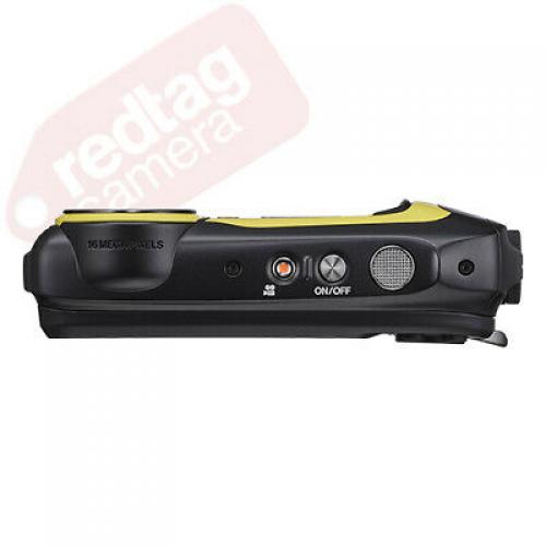 Fujifilm FinePix XP140 16.4MP 4K Digital Camera Yellow + 16GB Kit