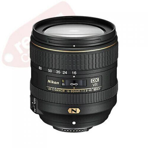 Nikon AF-S DX NIKKOR 16-80mm f/2.8-4E ED VR Lens