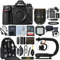 Nikon D780 FX DSLR Camera with 24-120mm f/4G AF-S ED VR Lens+ 64GB Pro Video Kit