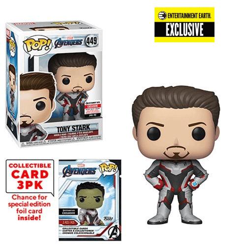Funko POP! Avengers Endgame Tony Stark - Entertainment Earth Exclusive!!!