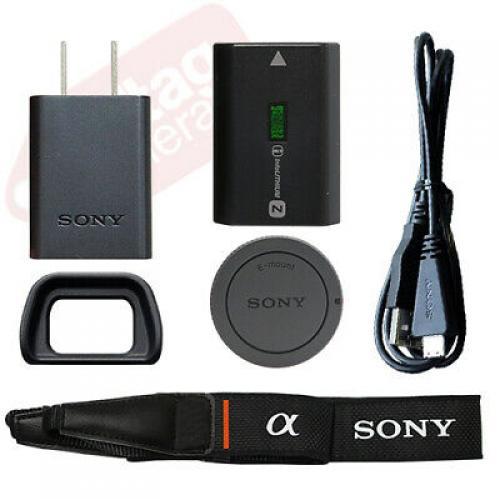 Sony Alpha a6600 Camera Body Black + 3 Lens Kit 16-50mm OSS+ 32GB + Flash & More