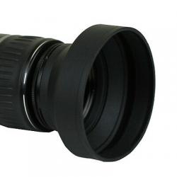 58mm Soft Rubber Collapsible Lens Hood For Canon 18-55, 75-300, 70-300, 55-250