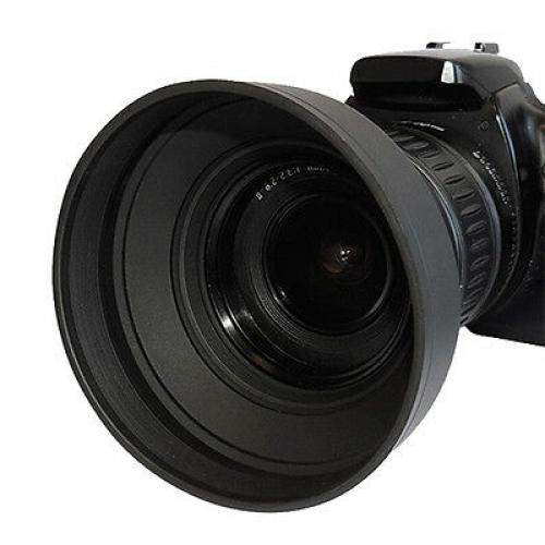 58mm Pro Series Soft Rubber Lens Hood