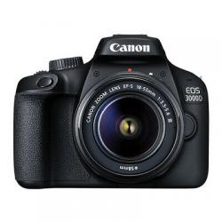 Canon EOS 3000D 18.0 MP Digital SLR Camera with 18-55mm EF-S f/3.5-5.6 Lens